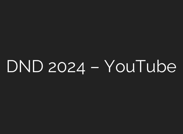 DND 2024 – YouTube