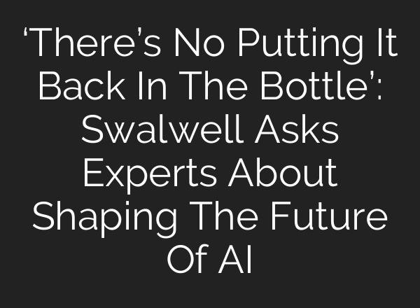 ‘There’s No Putting It Back In The Bottle’: Swalwell Asks Experts About Shaping The Future Of <b>AI</b>