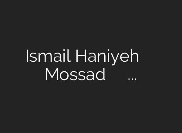 Ismail Haniyeh की हत्या के लिए Mossad ने कैसे चलाया था ऑपरेशन?, <b>AI</b> बना जान की आफत|Tehran