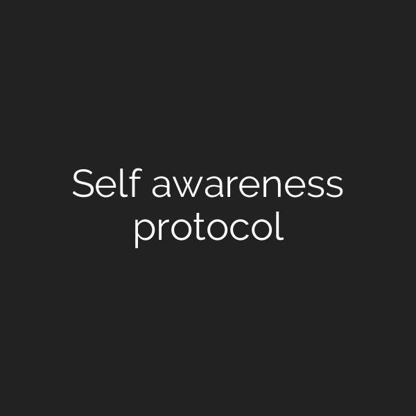 Self awareness protocol