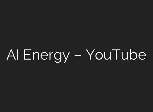 AI Energy – YouTube