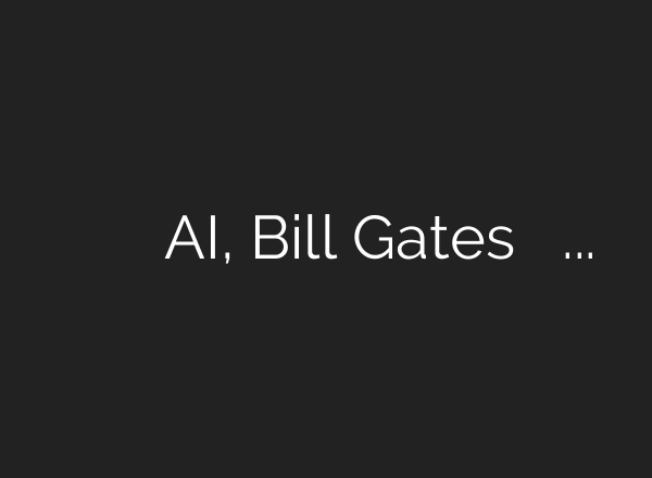 क्या इंसानों की जगह ले सकता है AI, Bill Gates ने दिया ये जवाब – YouTube