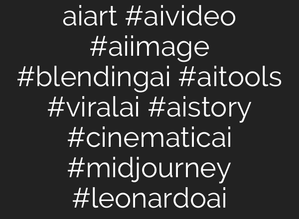 aiart #aivideo #aiimage #blendingai #aitools #viralai #aistory #cinematicai #midjourney #leonardoai